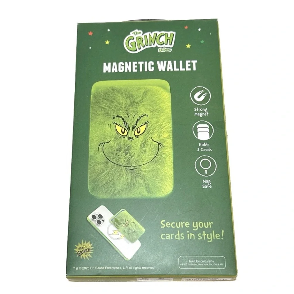 The Grinch Magnetic Wallet for iPhone